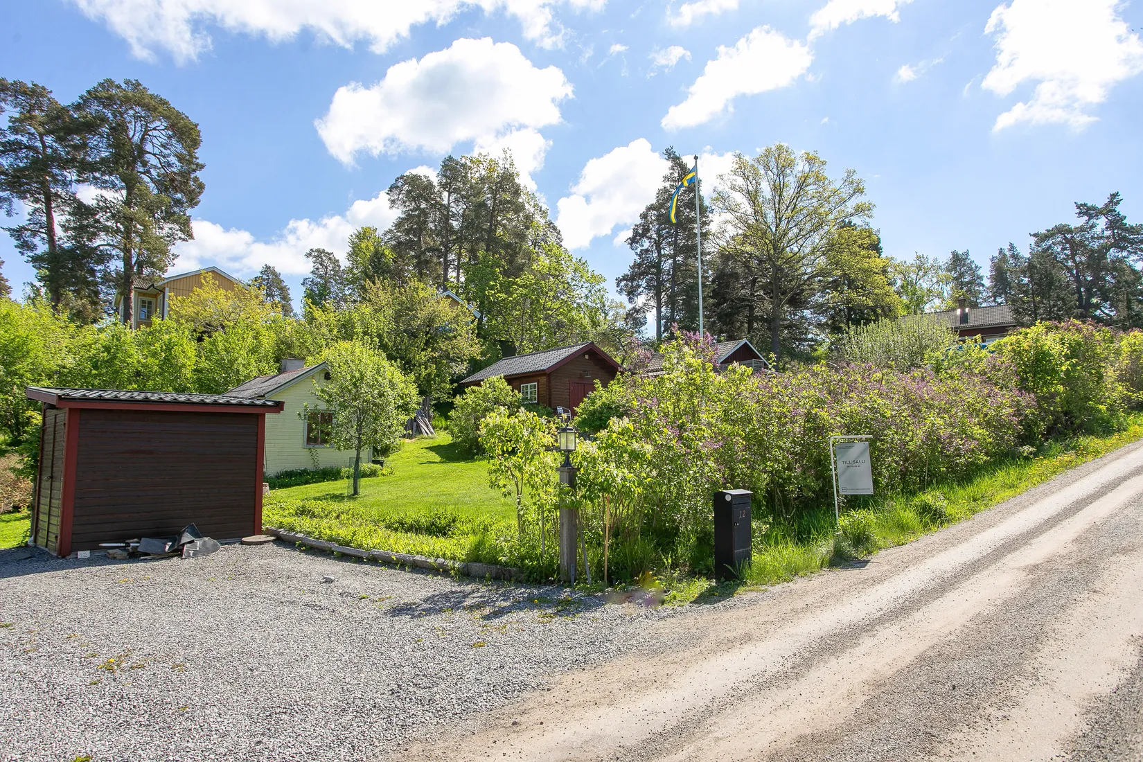 Tomt, Lotsvägen 12, Boo Gård, Nacka