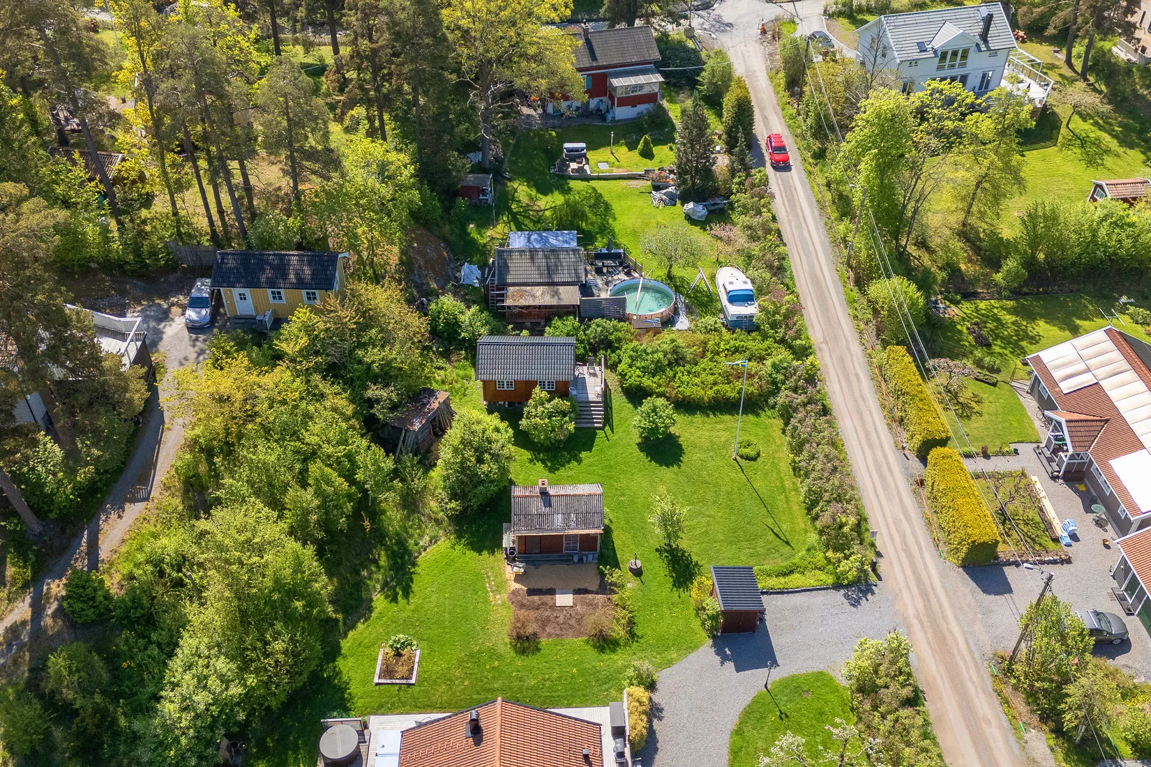 Tomt, Lotsvägen 12, Boo Gård, Nacka