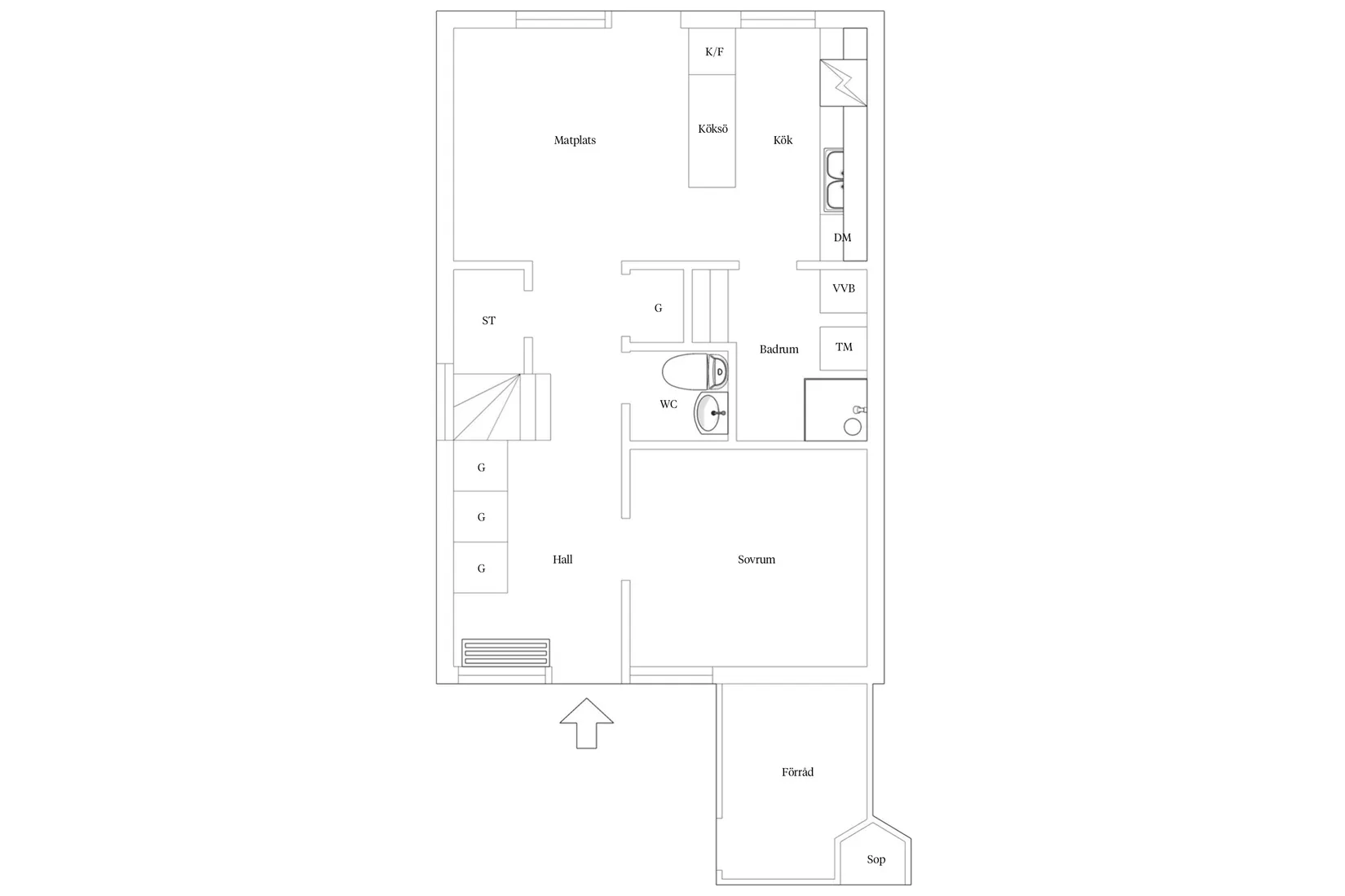 Villa, Radhus, Backgårdsgatan 1, Trandared, Borås
