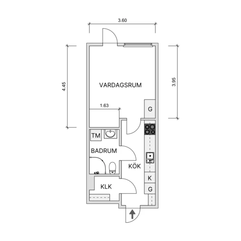 Bostadsrätt, Österkärvsvägen 10F, Gnesta