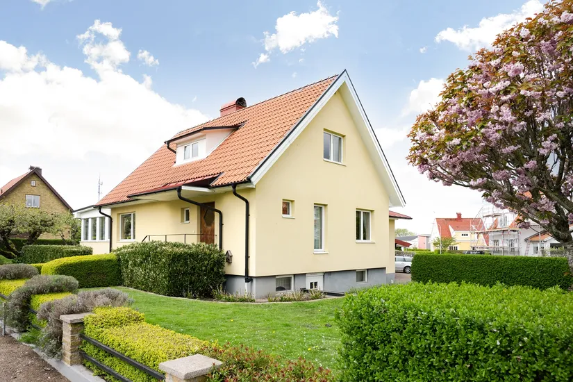 Villa, Nyhemsgatan 11, Ängavången, Ängelholm