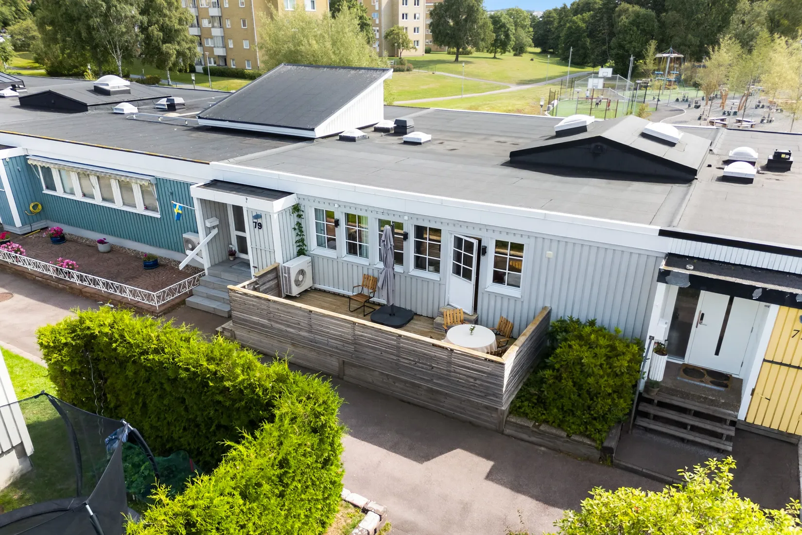 Radhus, Hinnebäcksgatan 79, Tuve, Göteborg
