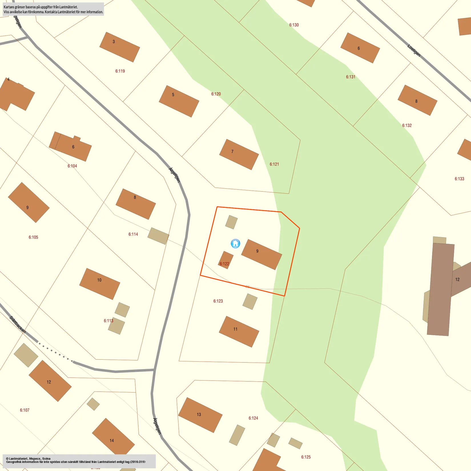 Fritidshus, Älgstigen 9, Norrfällsviken, Kramfors