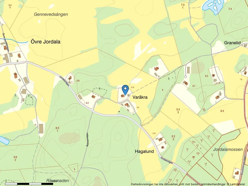 Villa, Jordalavägen 17, Sollebrunn, Yttre jordala, Alingsås