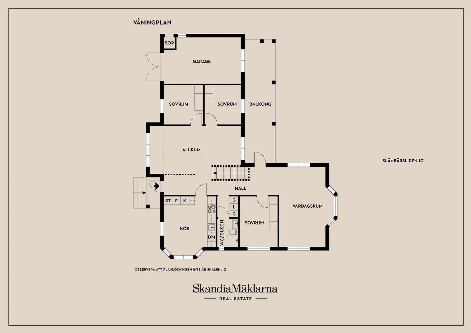 Villa, Slånbärsliden 10, Karlstad