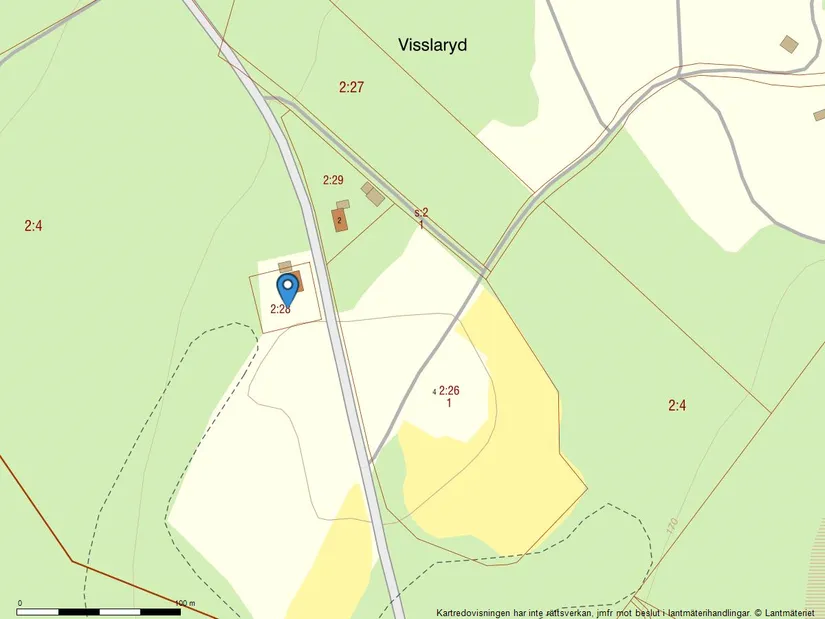 Villa, Visslaryd 3, Visslaryd, Ljungby