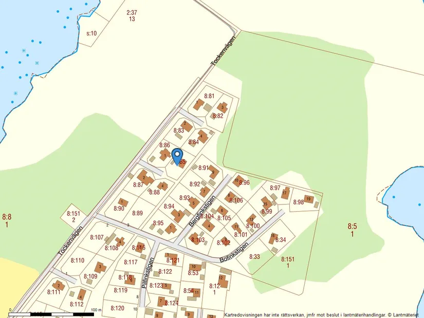 Fritidshus, Koltraststigen 3, Tocken, Sölvesborg