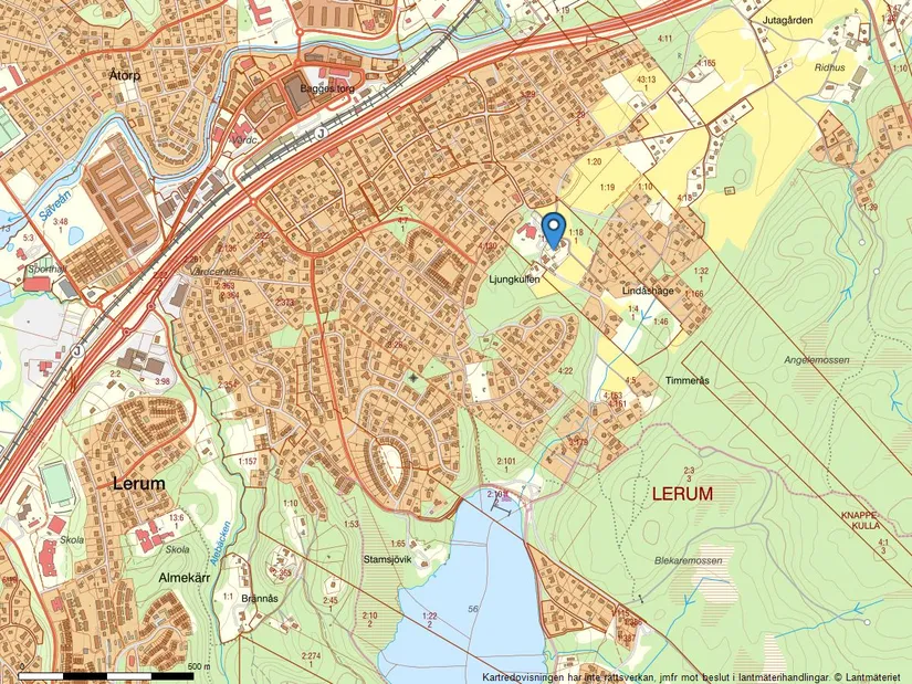 Villa, Timmeråsvägen 2, Lerum - Södra, Lerum