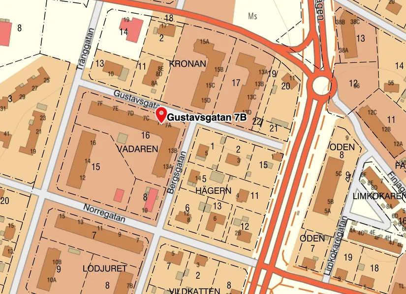 Bostadsrätt, Gustavsgatan 7B, Väster, Hässleholm