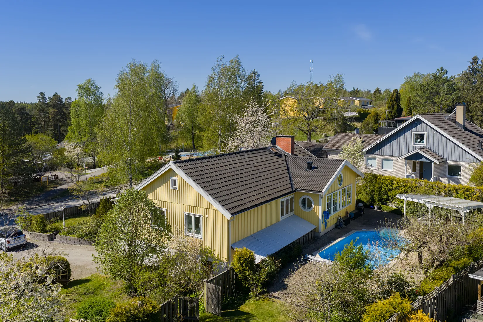 Villa, Lindhovsvägen 46, Tumba - Vretarna, Botkyrka