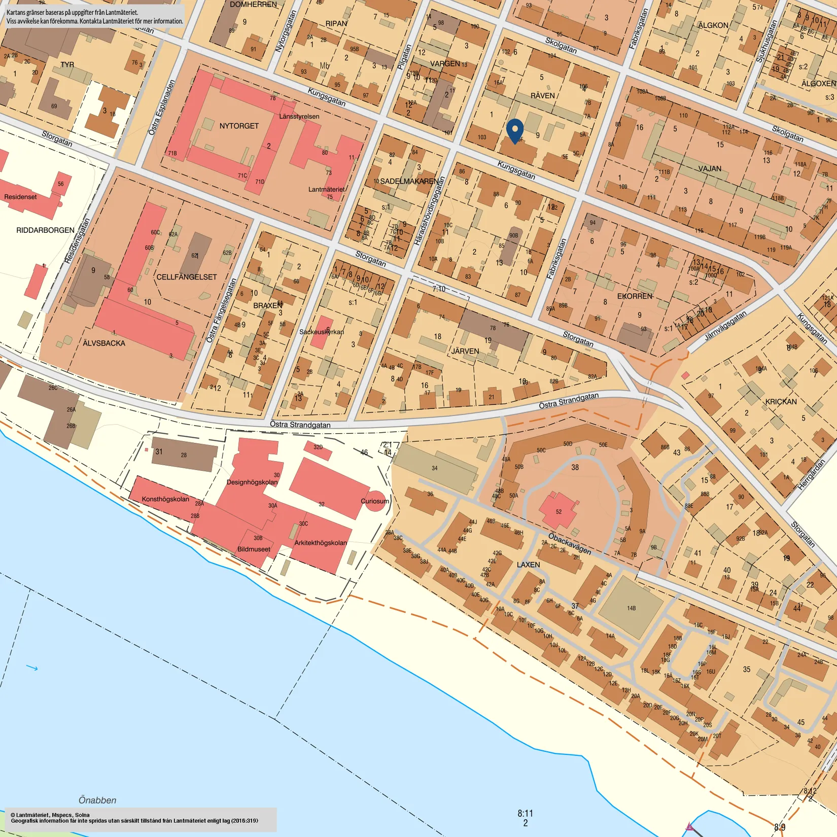 Bostadsrätt, Fabriksgatan 5F, Öst på stan, Umeå