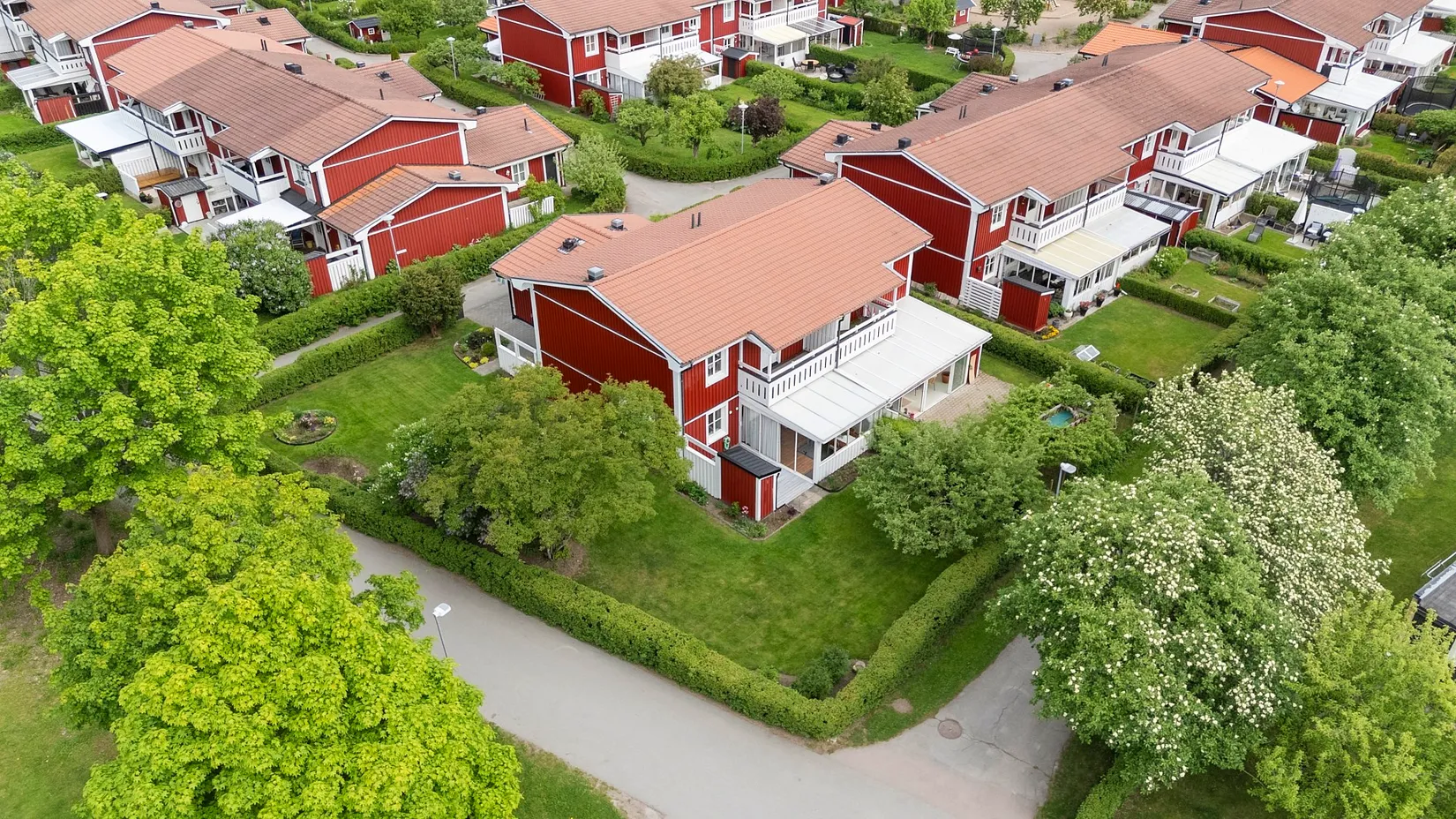Radhus, Högviltsvägen 47, Södra Gryta, Västerås