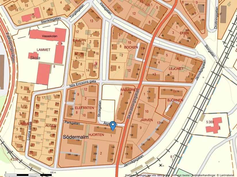 Bostadsrätt, Älgstigen 1A, Vasastaden, Skövde