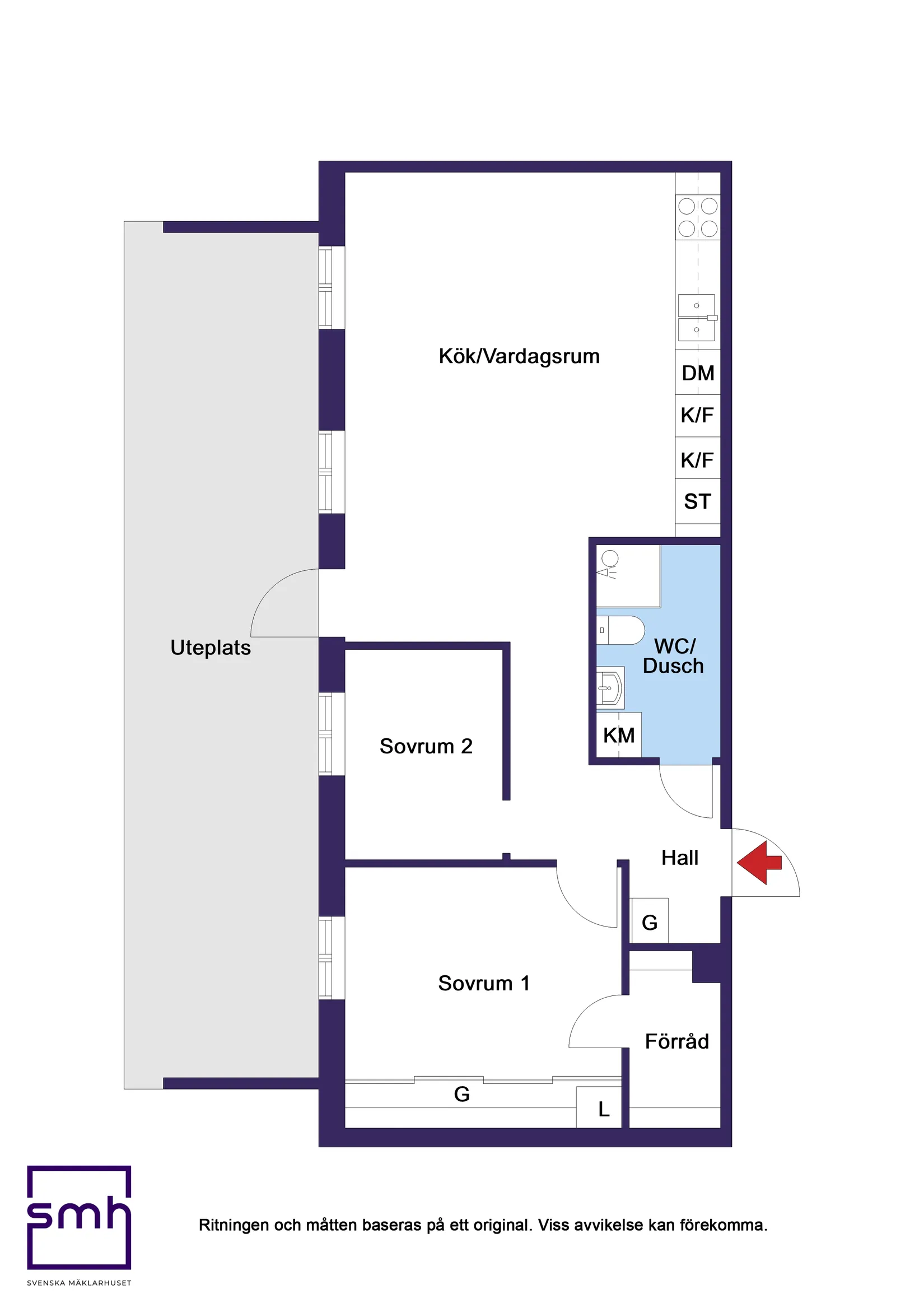 Bostadsrätt, Gaffelseglet 38, Vega, Haninge