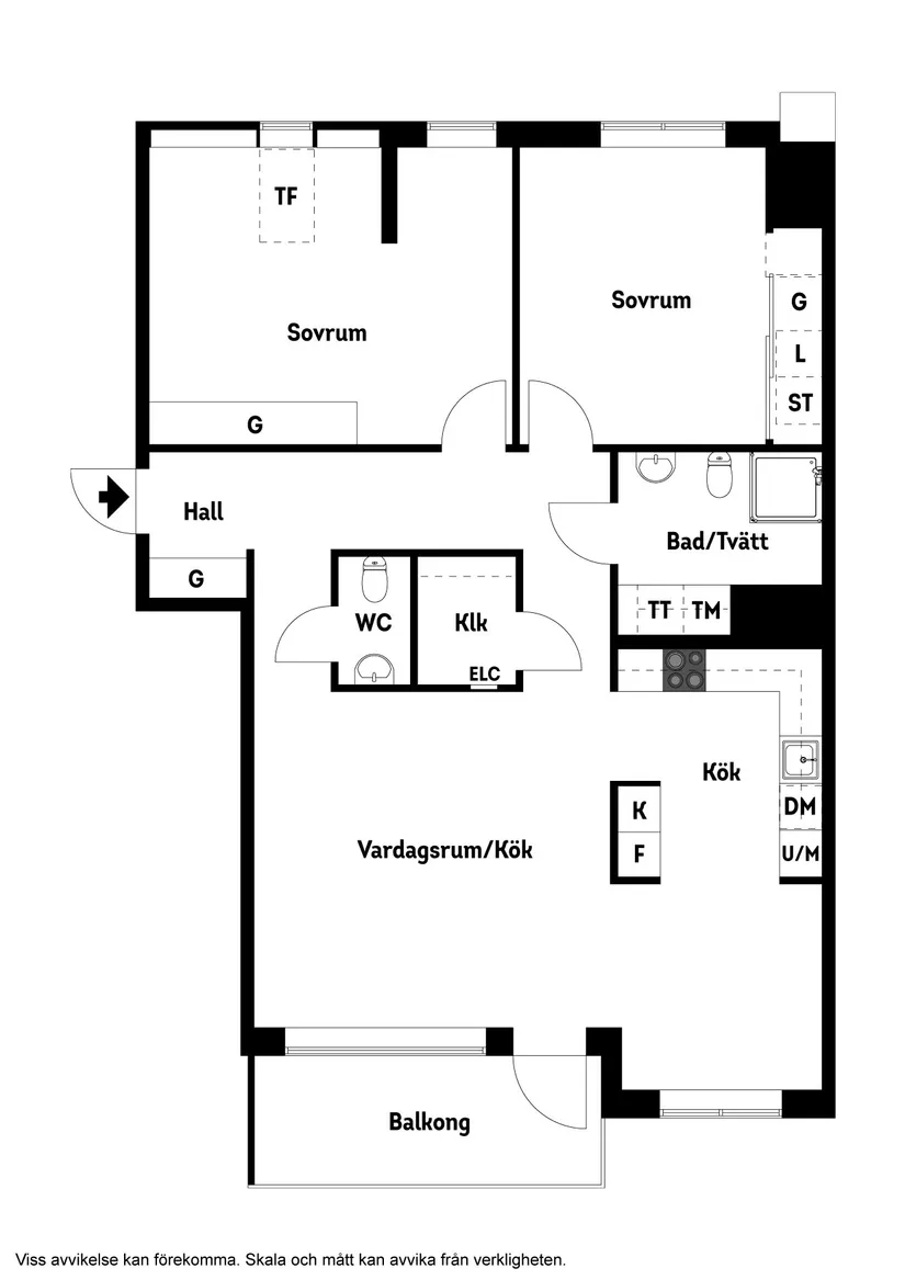 Bostadsrätt, Södra gränden 5, Västra Gatan, Kungälv