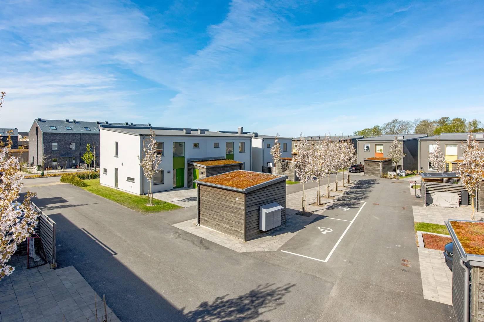 Villa, Radhus, Gryningsvägen 32B, Halmstad