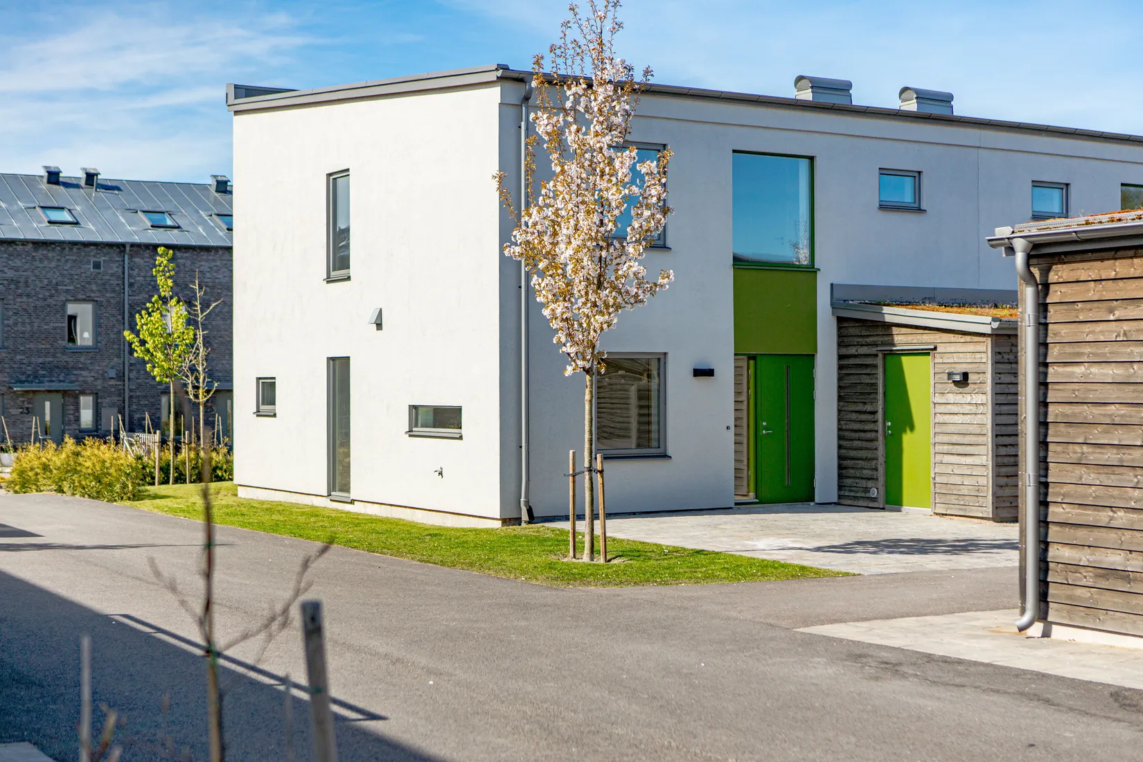 Villa, Radhus, Gryningsvägen 32B, Halmstad