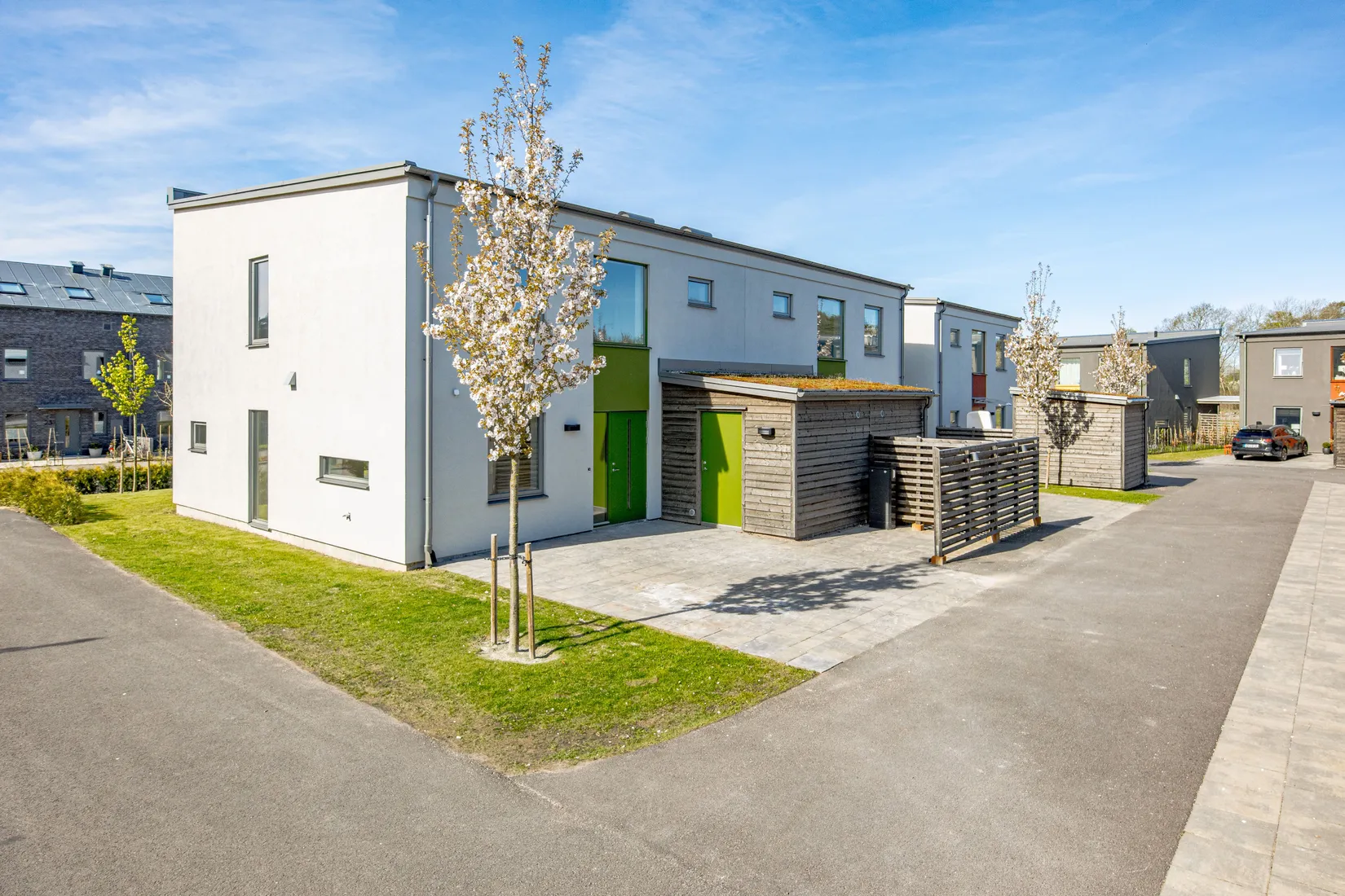 Villa, Radhus, Gryningsvägen 32B, Halmstad