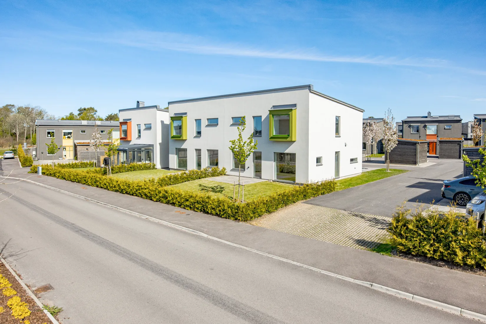 Villa, Radhus, Gryningsvägen 32B, Halmstad