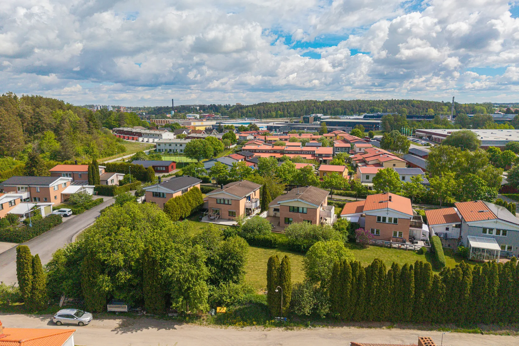 Radhus, Herdevägen 20, Prästgårdsmarken, Upplands Väsby