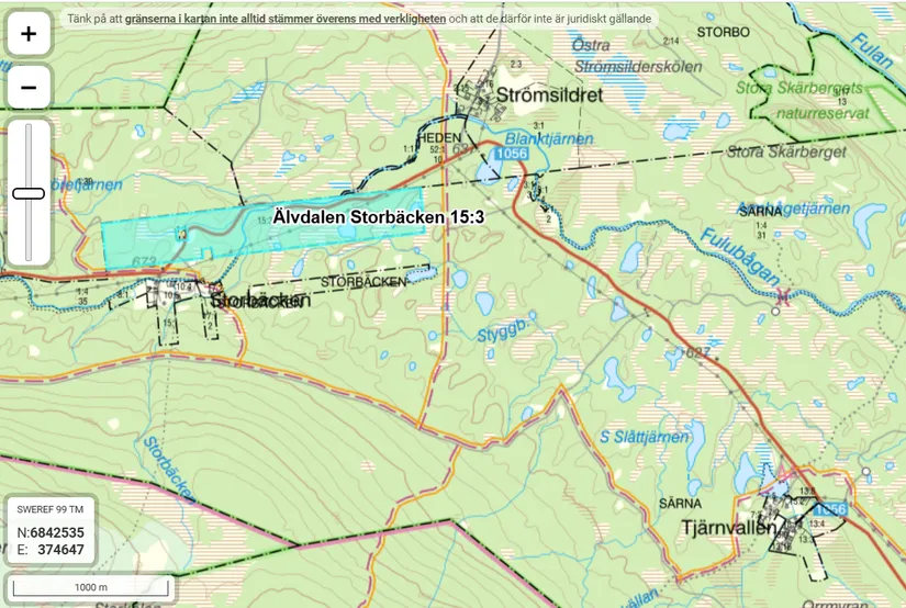 Gård/Skog, Storbäcken, Storbäcken, Älvdalen