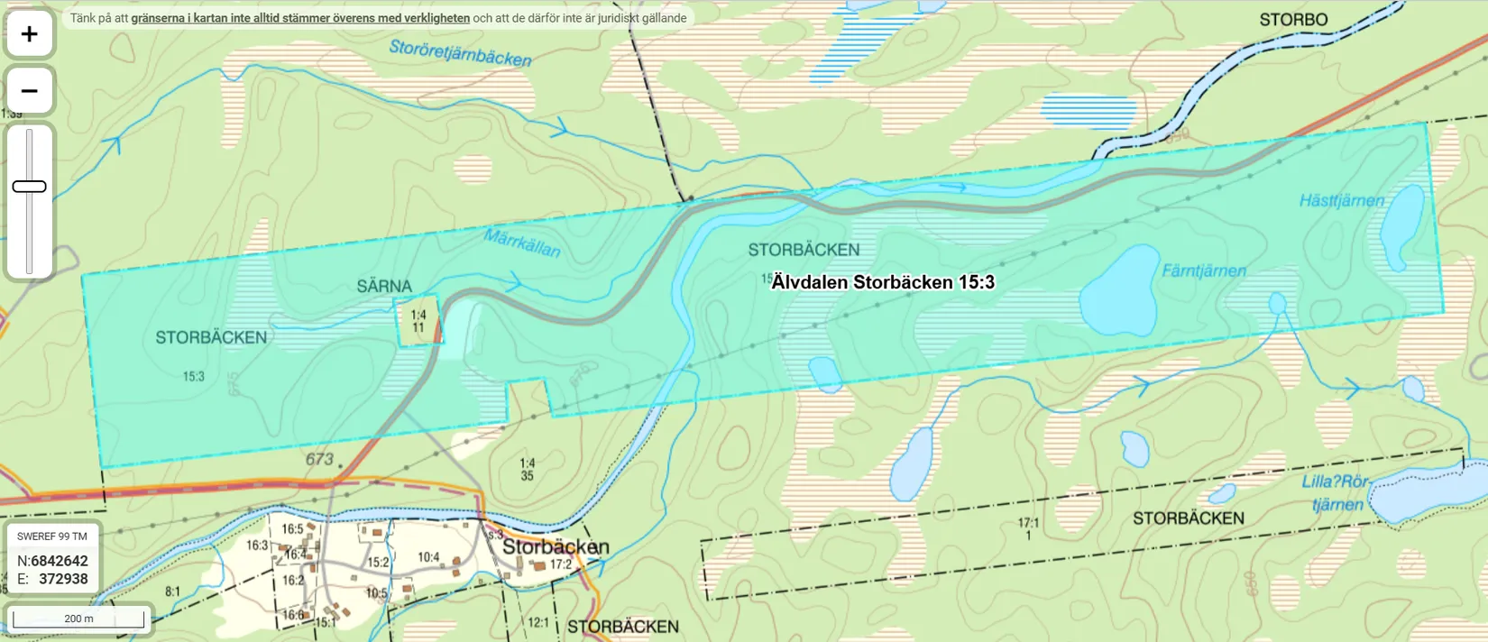 Gård/Skog, Storbäcken, Storbäcken, Älvdalen