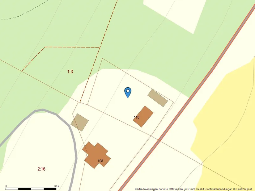 Villa, Gisselstad 110, Lilla Ljungby, Falkenberg