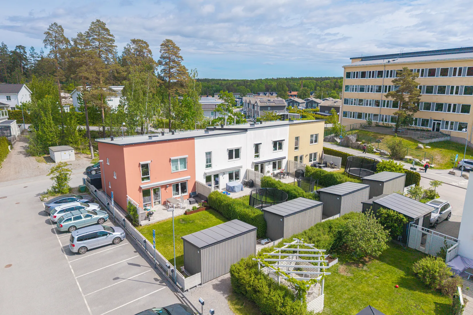 Villa, Radhus, Gåsörtsvägen 3, Ursvik, Sundbyberg