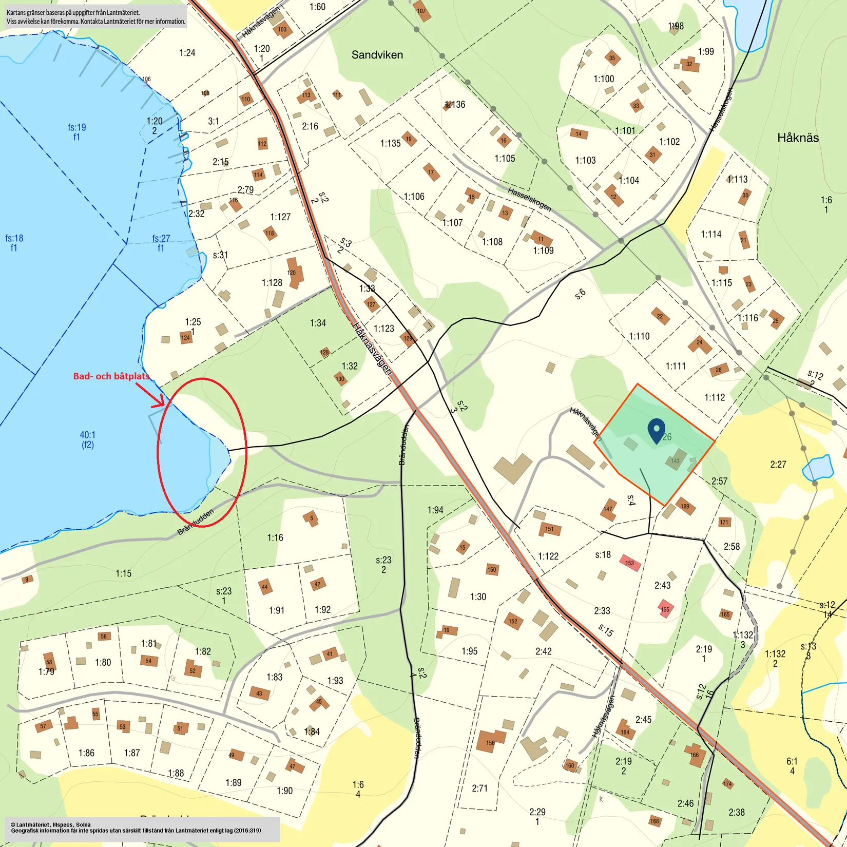 Fritidshus, Håknäsvägen 143, Vätö, Norrtälje