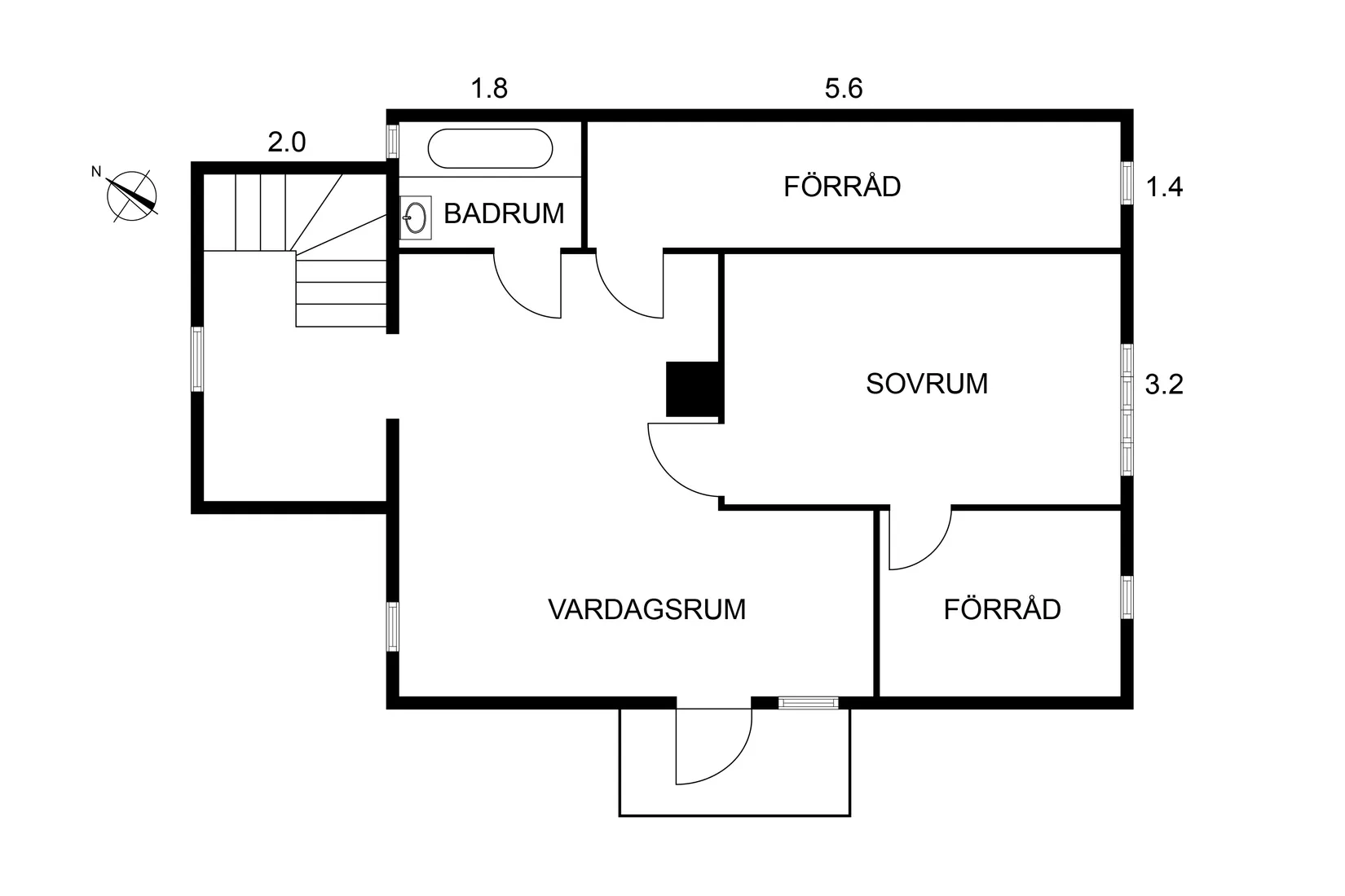 Villa, Eriksberg Lyckorna 1, Eriksberg, Herrljunga