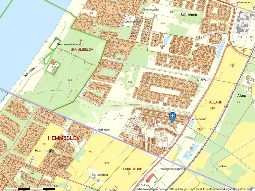 Bostadsrätt, Radhus, Valhallavägen 12B, Skummeslövsstrand, Laholm