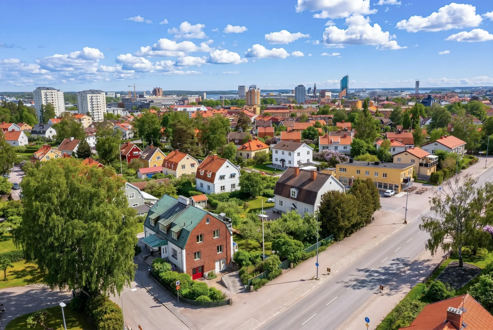 Villa, Gesällgatan 9, Kristiansborg, Västerås