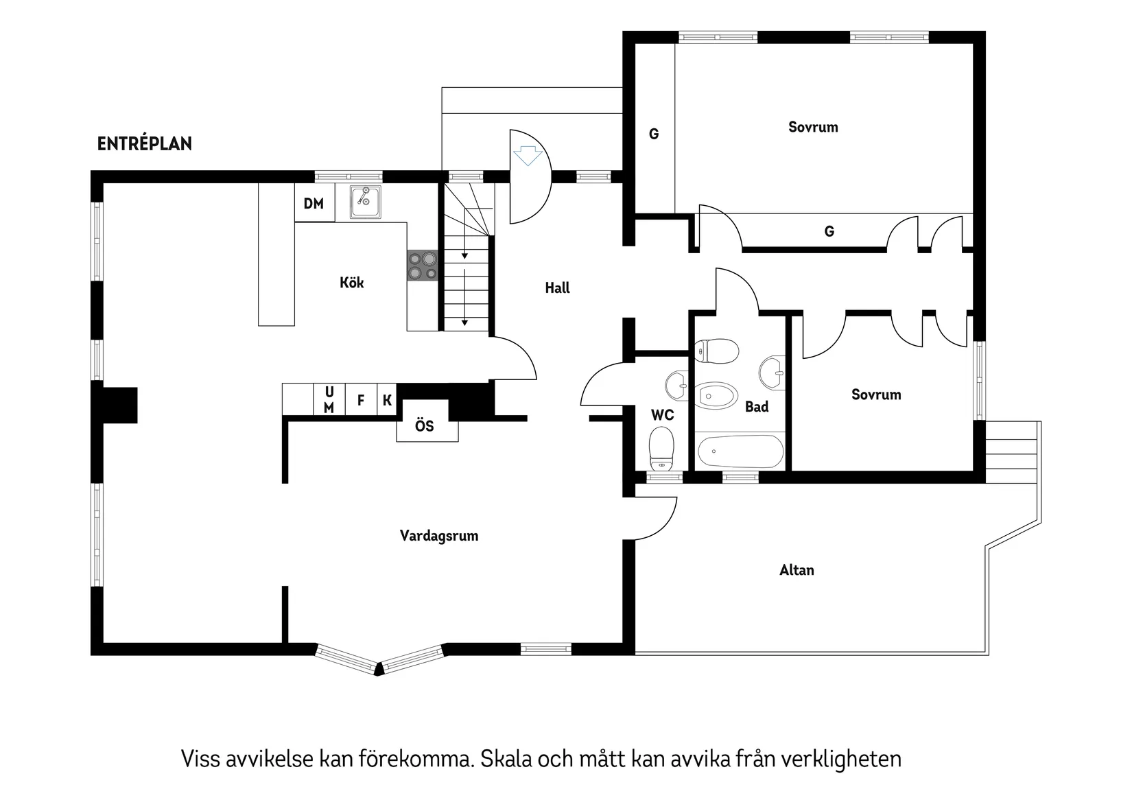 Villa, Svalvägen 2, Mosstorp, Lidingö