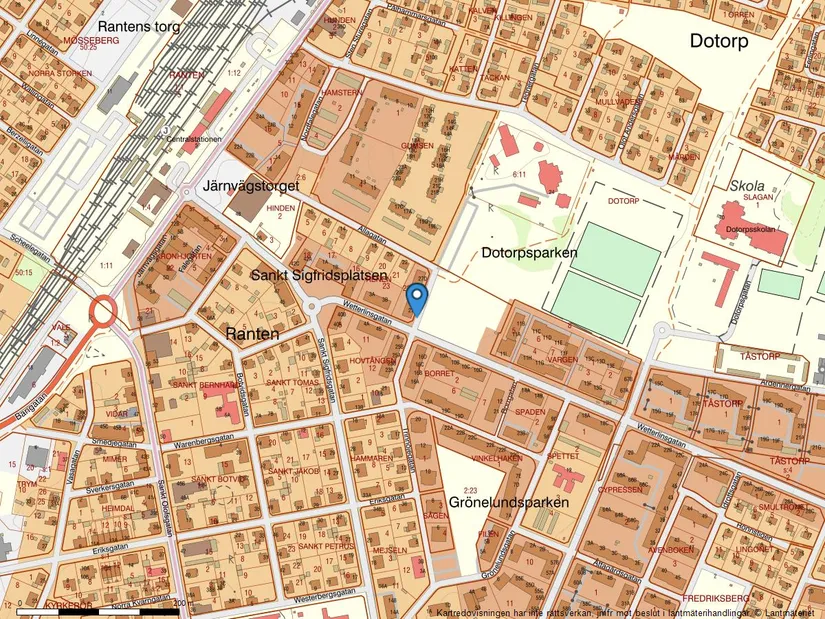 Bostadsrätt, Trinnöjegatan 27 A Lgh, Ranten, Falköping