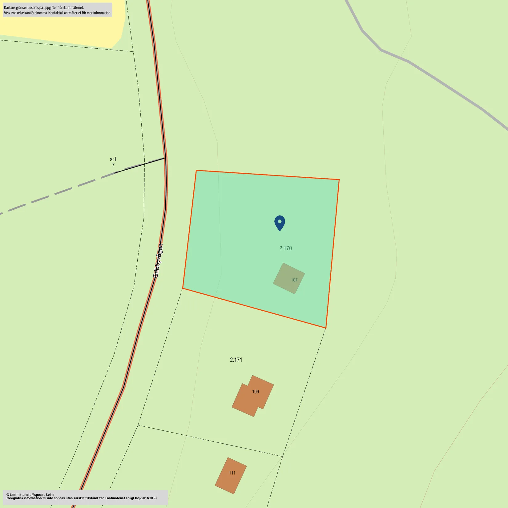 Fritidshus, Gribbyvägen 107, Gribby, Norrtälje