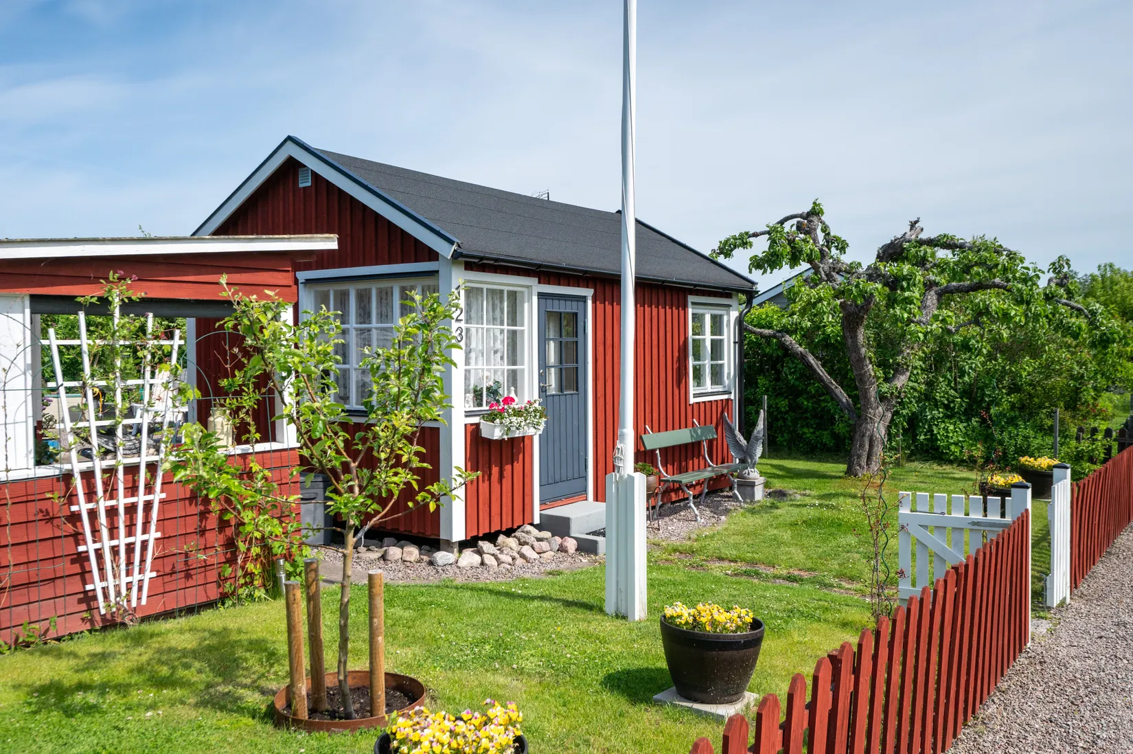 Fritidshus, Ådala Koloniområde nr. 123 (Rosenvägen 123), Johannelund, Linköping