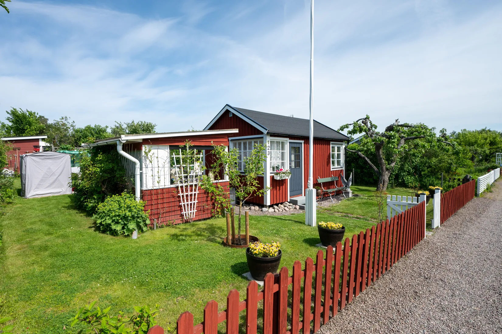 Fritidshus, Ådala Koloniområde nr. 123 (Rosenvägen 123), Johannelund, Linköping