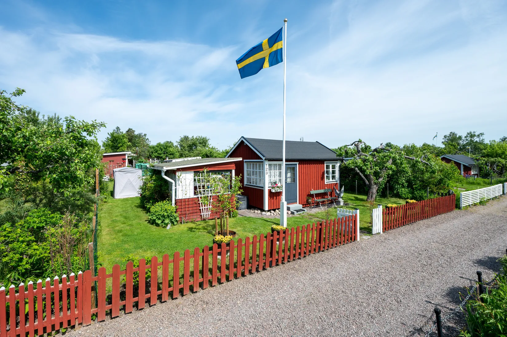 Fritidshus, Ådala Koloniområde nr. 123 (Rosenvägen 123), Johannelund, Linköping