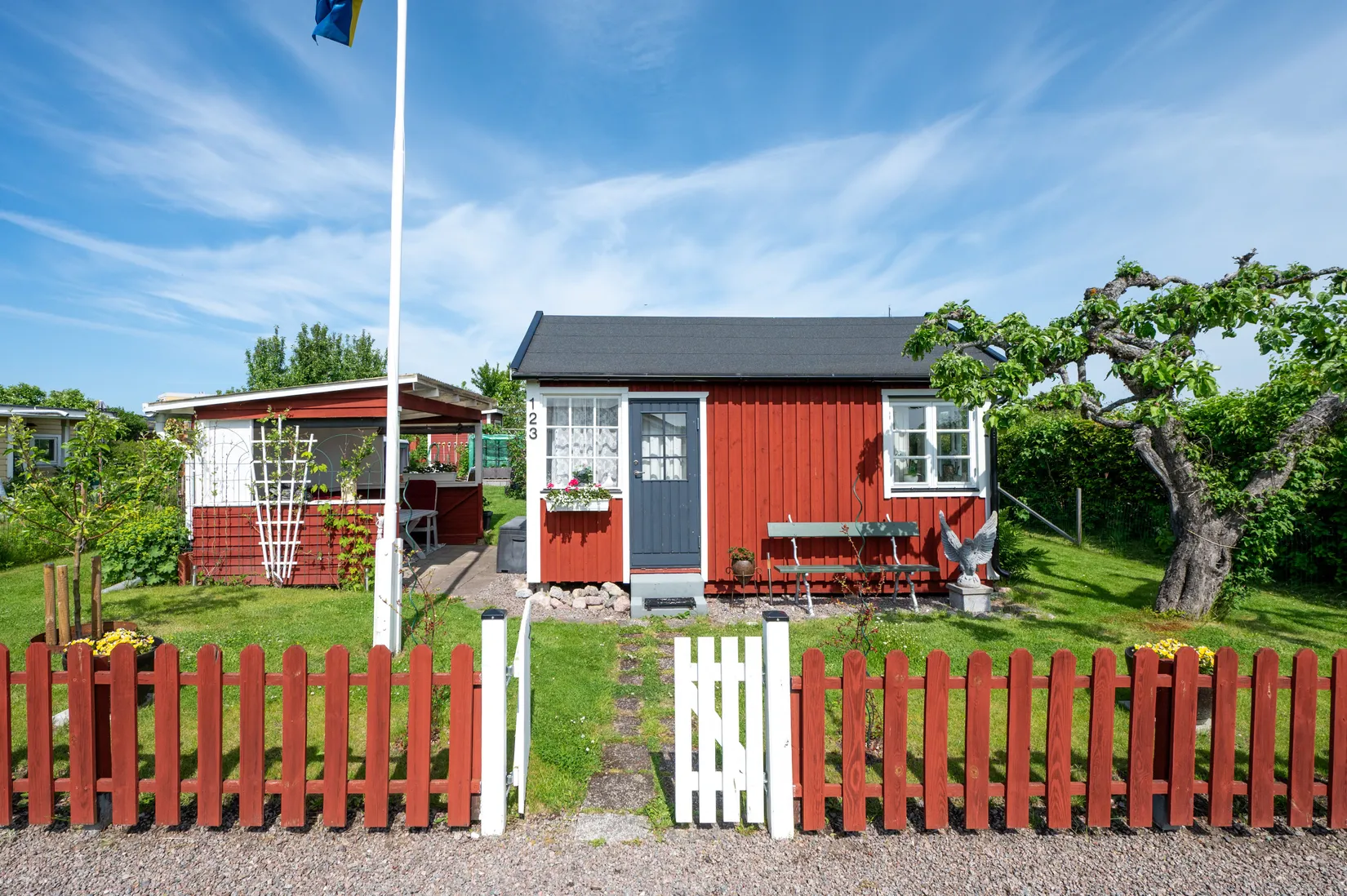 Fritidshus, Ådala Koloniområde nr. 123 (Rosenvägen 123), Johannelund, Linköping