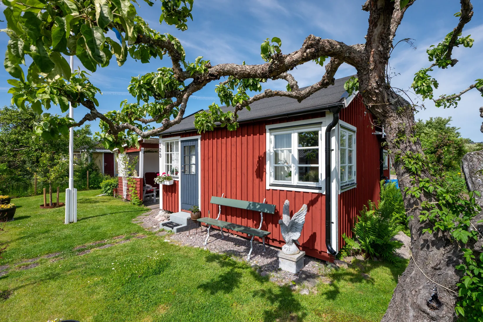 Fritidshus, Ådala Koloniområde nr. 123 (Rosenvägen 123), Johannelund, Linköping