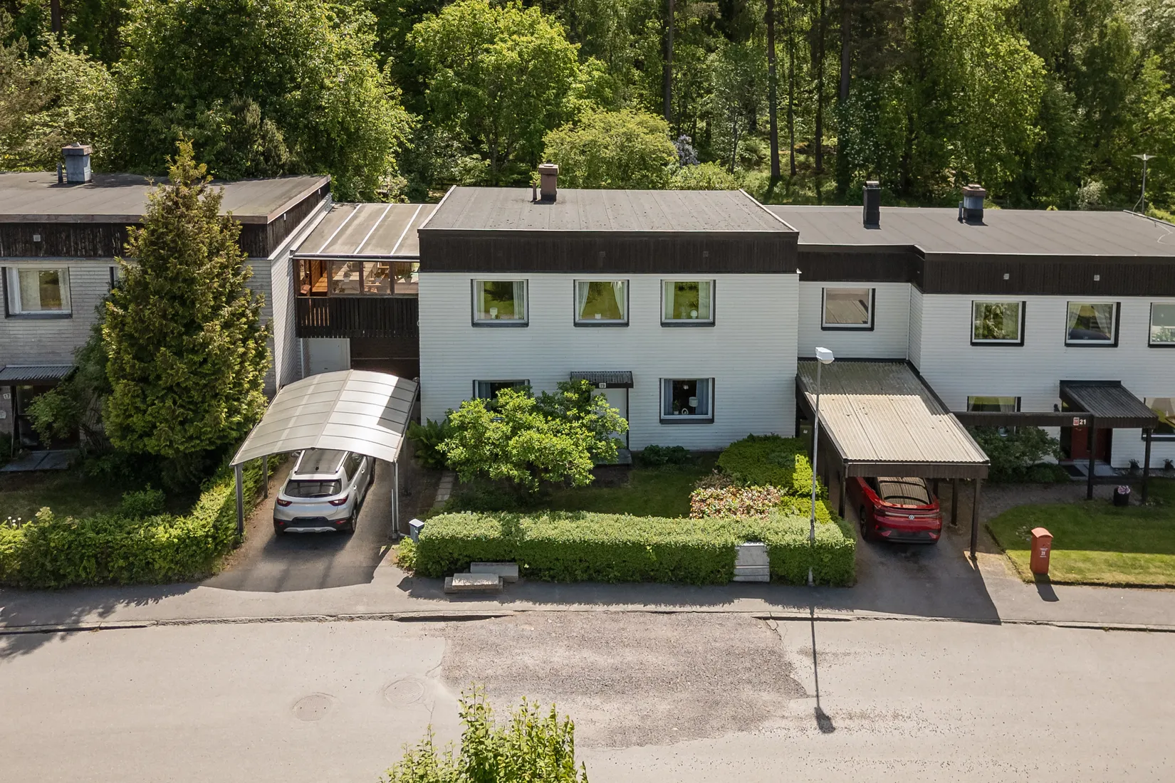 Villa, Radhus, Friluftsvägen 19, Skogsängen, Eskilstuna