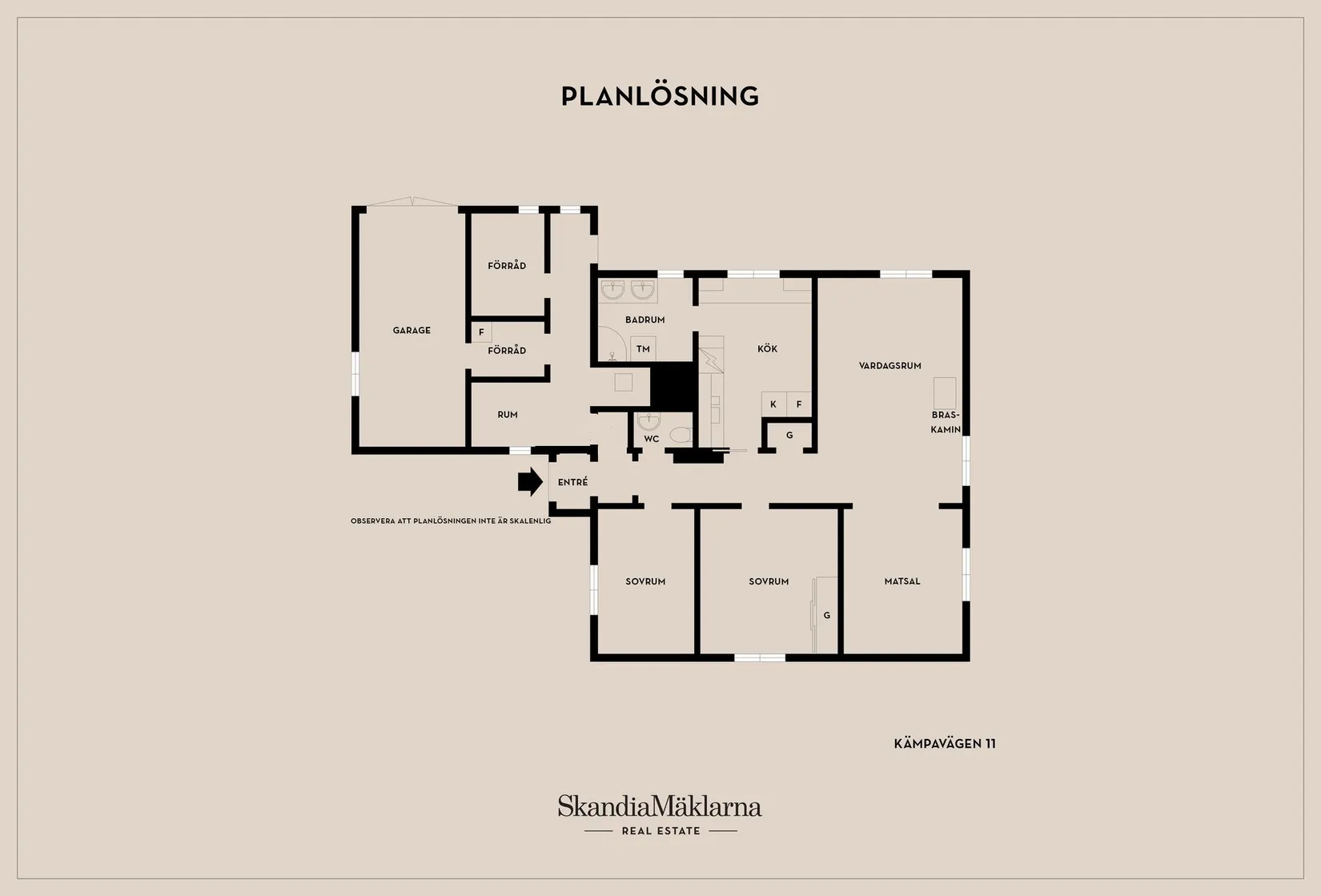 Villa, Kämpavägen 11, Hanviken, Tyresö