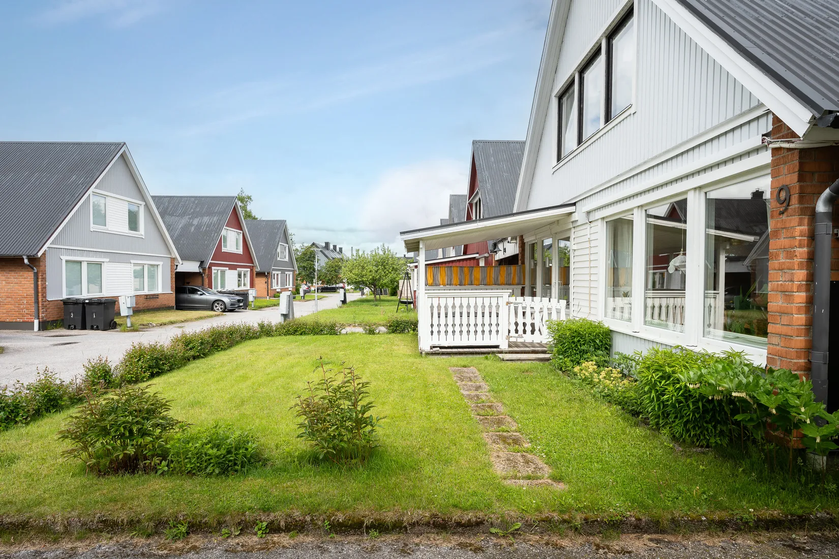 Radhus, Klarinettgatan 9, Gånsvik, Härnösand