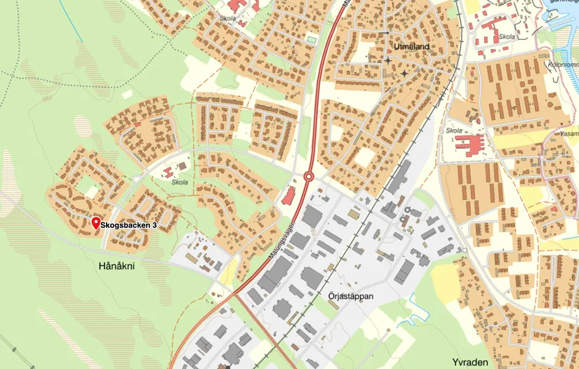Bostadsrätt, Skogsbacken 3, Hånåkni, Mora