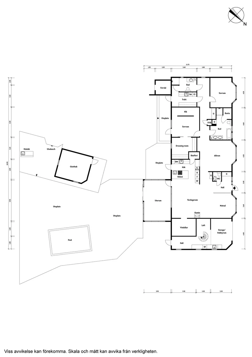 Villa, Drottningvägen 8, Särö, Kungsbacka