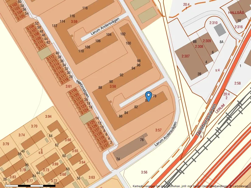 Bostadsrätt, Lerum Andersvägen 80, Lerum