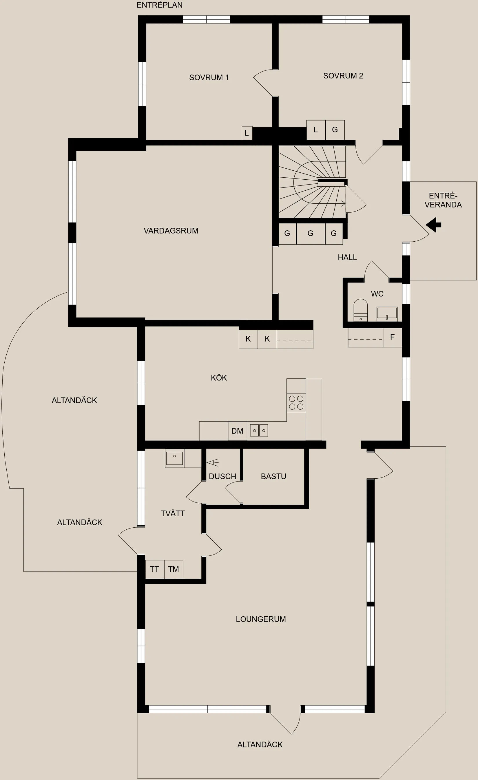 Villa, Gamla Stockholmsvägen 16, Åby, Norrköping