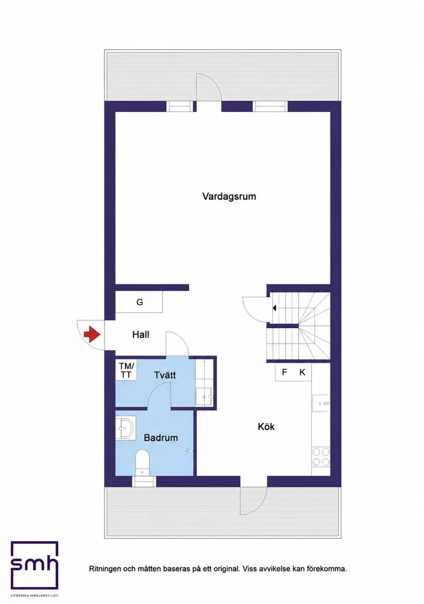 Bostadsrätt, Kolarbacken 32B, Kolartorp, Haninge