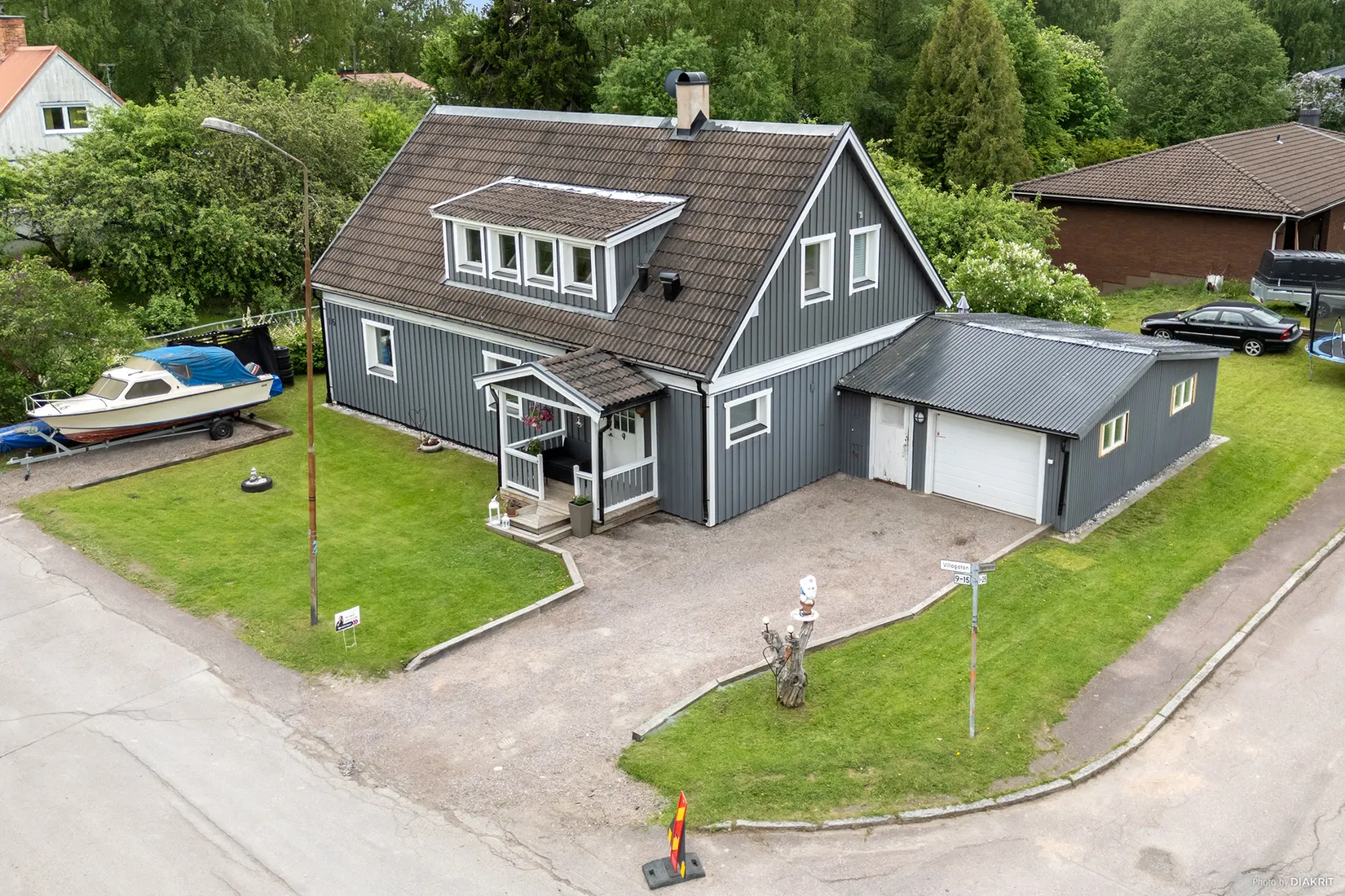 Villa, Villagatan 15, Hönsarvet, Borlänge