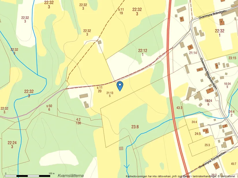 Gård/Skog, efter Skärbäcksvägen, Rättvik